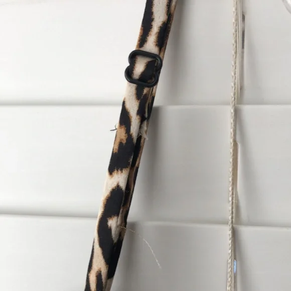 Cheetah Animal Print Cami Moa Moa SZ M Tan Black NWT - Picture 6 of 6